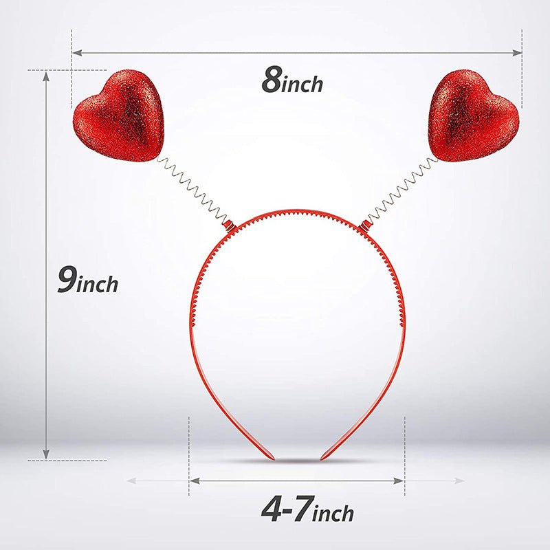 Wholesale Valentine's Day headband single party dress up headband wedding ball photo props