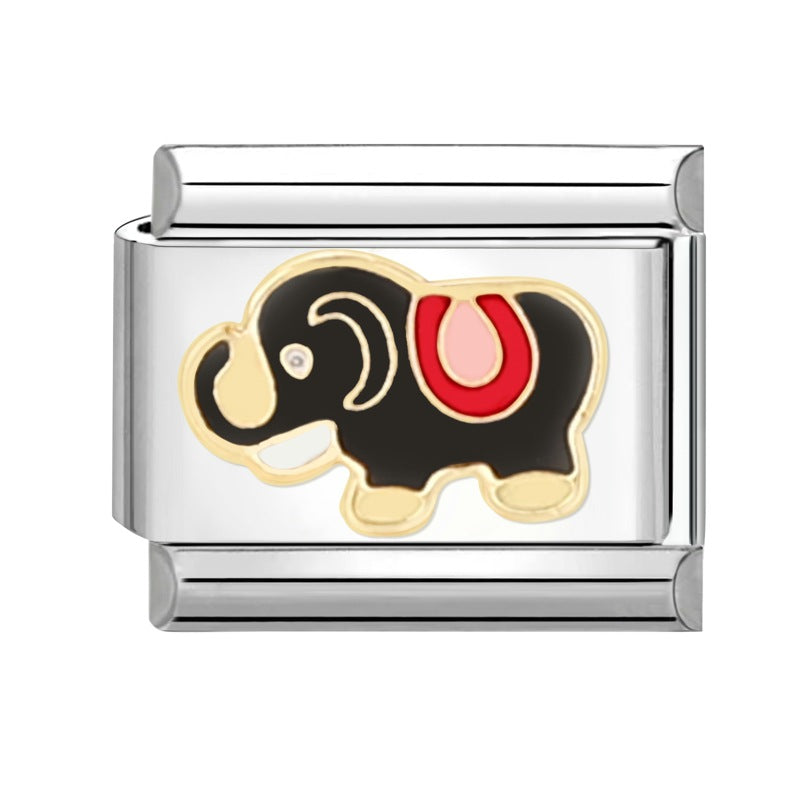 Wholesale Italian Charm Bracelet 9mm DIY Splicing Removable Stainless Steel Creative Composable Bracelet