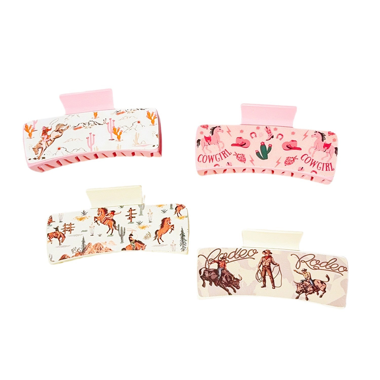 Wholesale Western cowboy print leather grabber