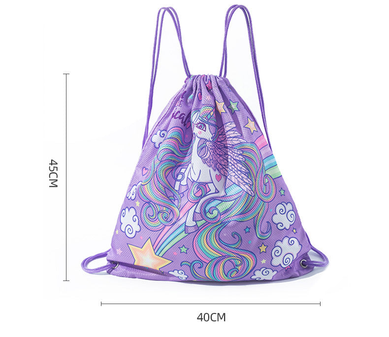 Wholesale Polyester Dry Wet Separation Storage Bag Waterproof Bag Beach Bag Children's Backpack
