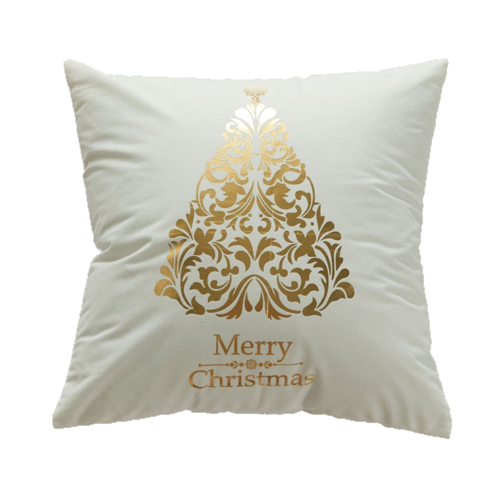 Wholesale Christmas atmosphere gold-stamping festive pillowcase