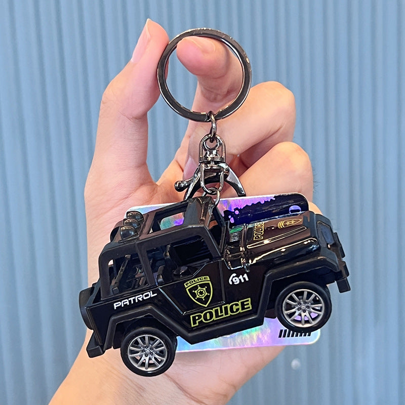 Wholesale Mini Jeep Alloy Keychain