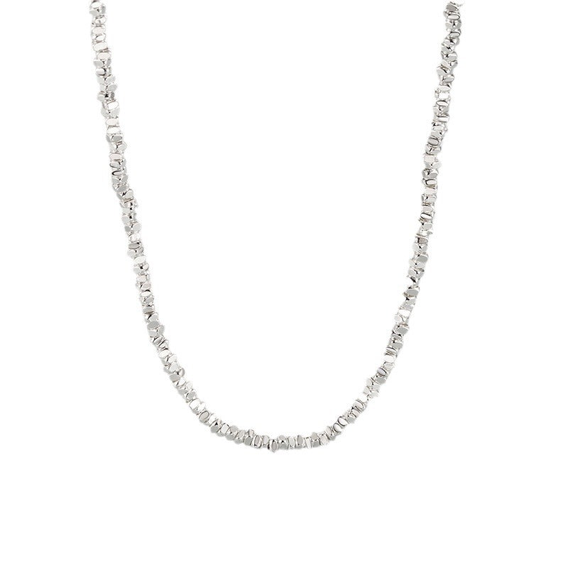 Wholesale Silver Necklace with Sparkling Silver