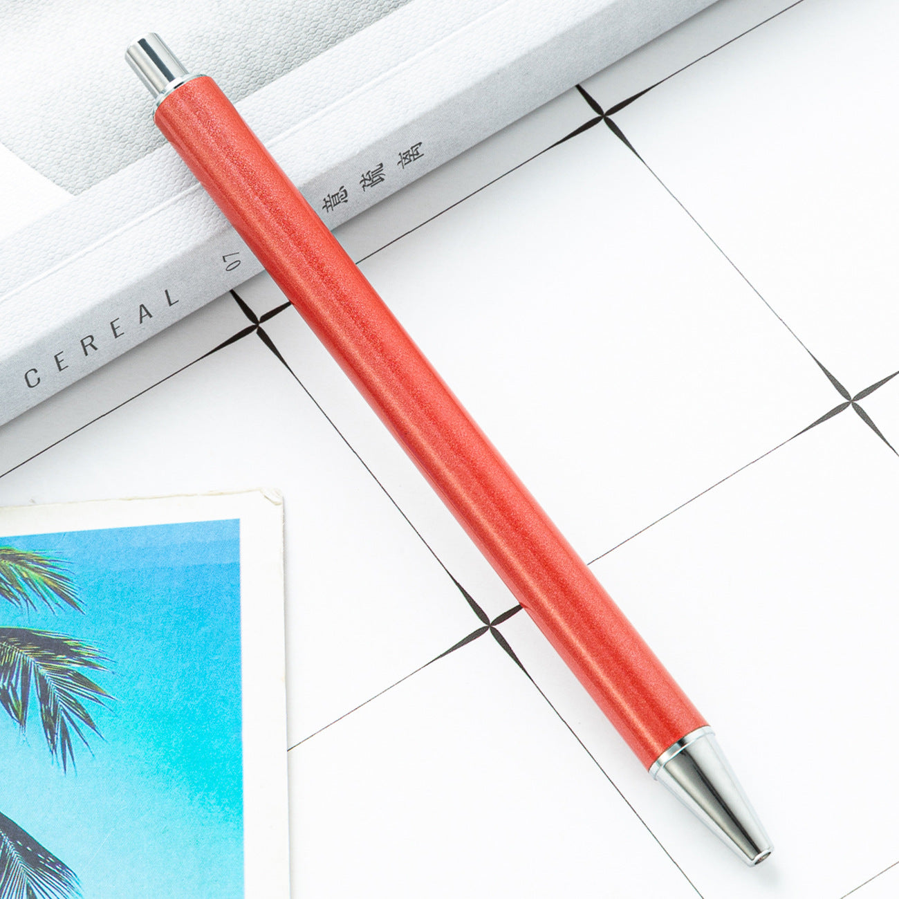 Wholesale Multi colored office stationery with metal pens