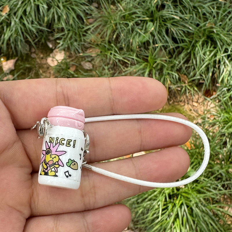 Wholesale Mini kettle thermos cup pendant cute small bottle doll accessories