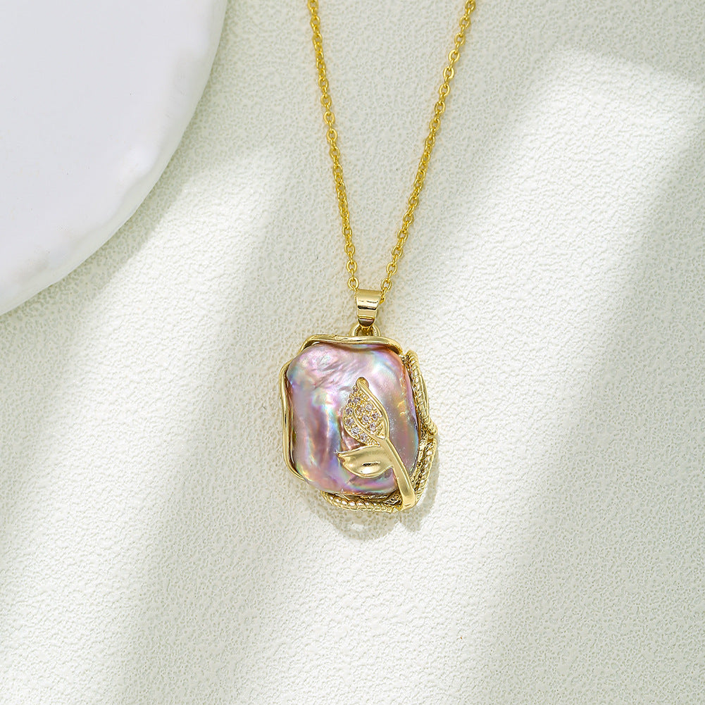 Wholesale Luxury Large Baroque Pearl Necklace