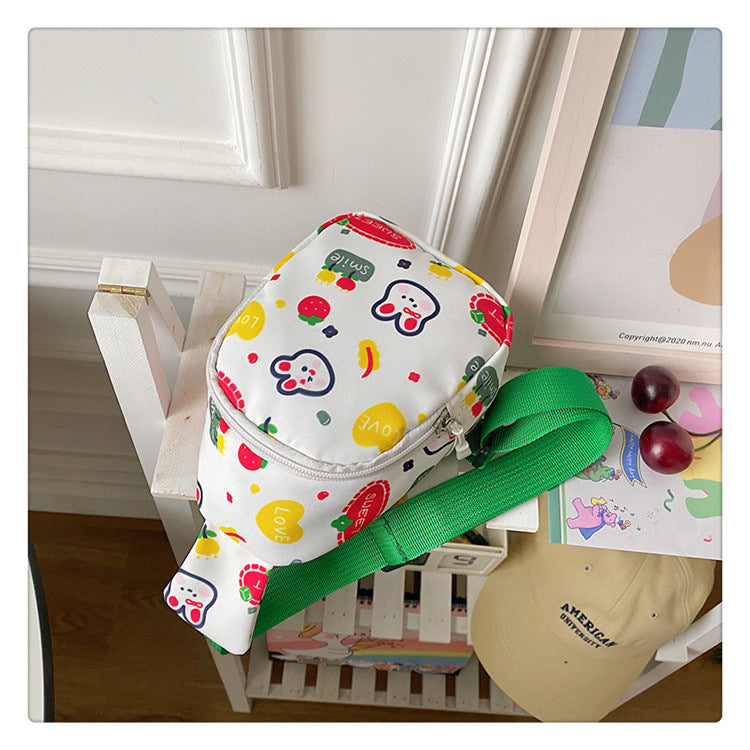 Wholesale soft girl preppy chest bag