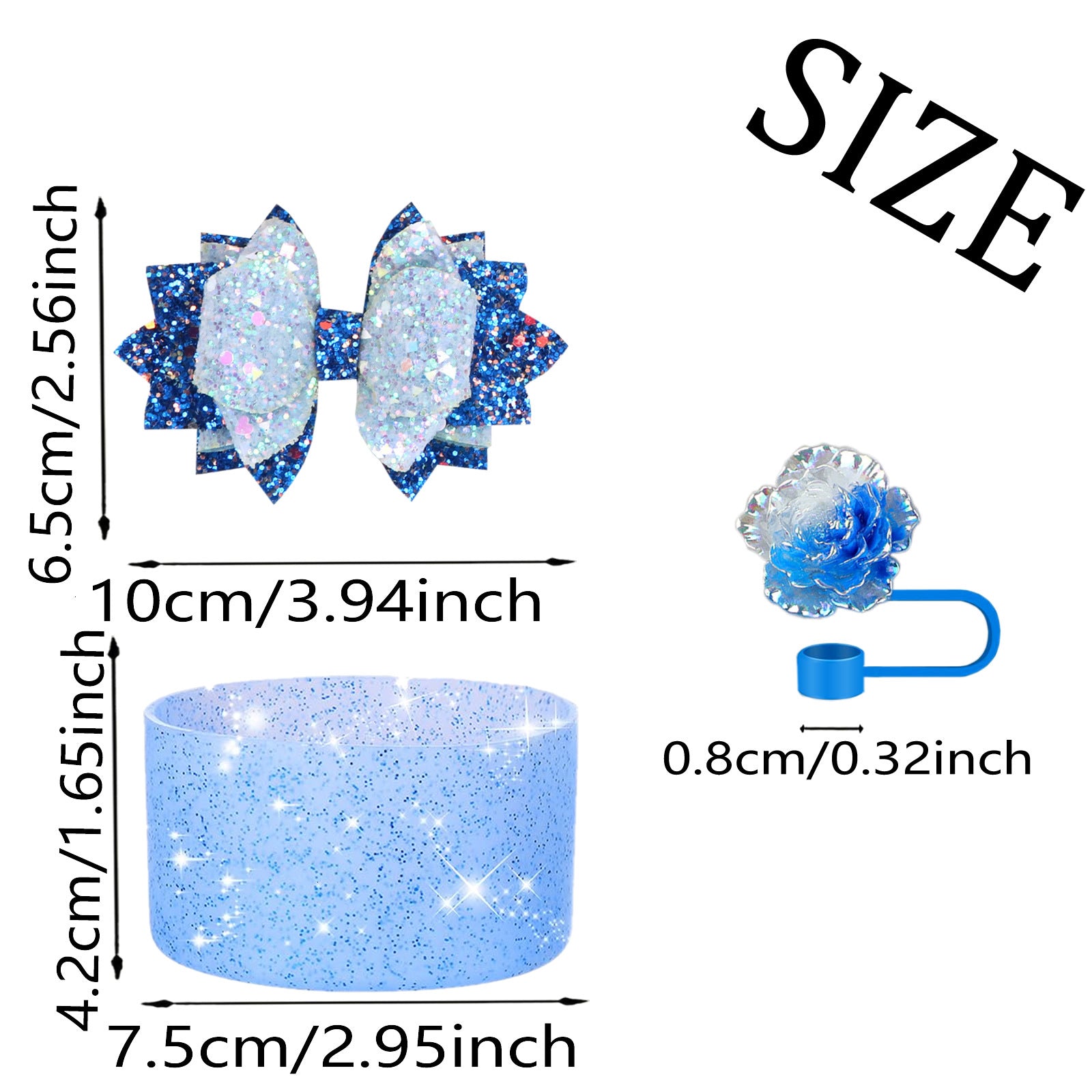 Wholesale Bowknot sequined rose straw hat decorated with silicone cup holder