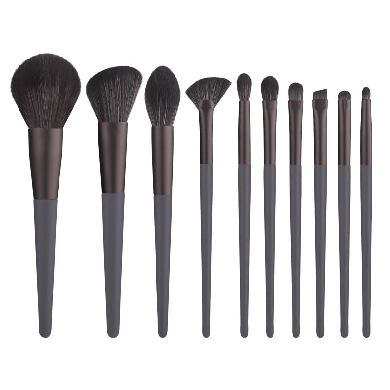 Wholesale of 10 Nylon Full Set Makeup Brushes