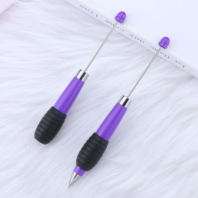 Wholesale Beadable Pens Rotating Telescopic Beadable Pen DIY Pen Office Supplies