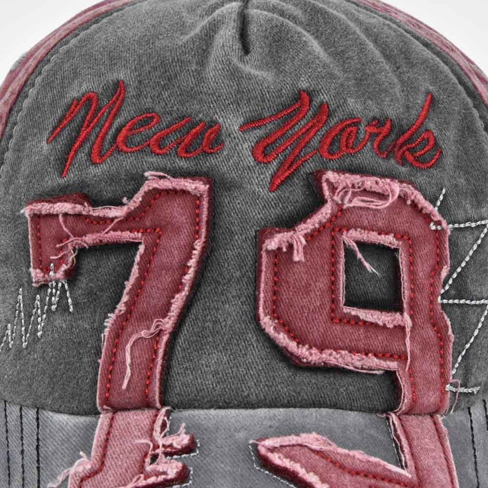 Algodón al por mayor 79 Capilla de béisbol bordada