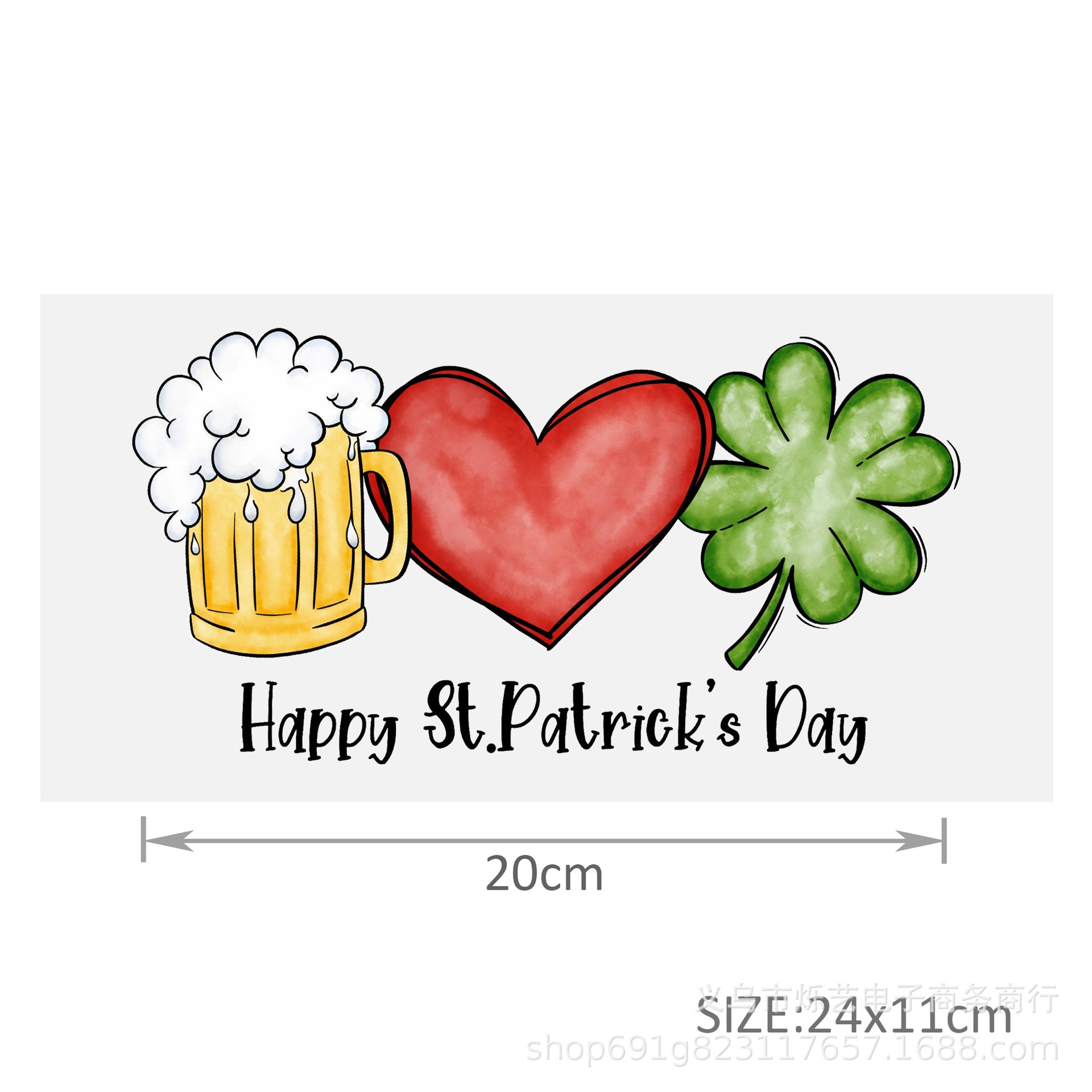 Wholesale Hamburgers and French fries food category 16oz Cup UV DTF Wraps