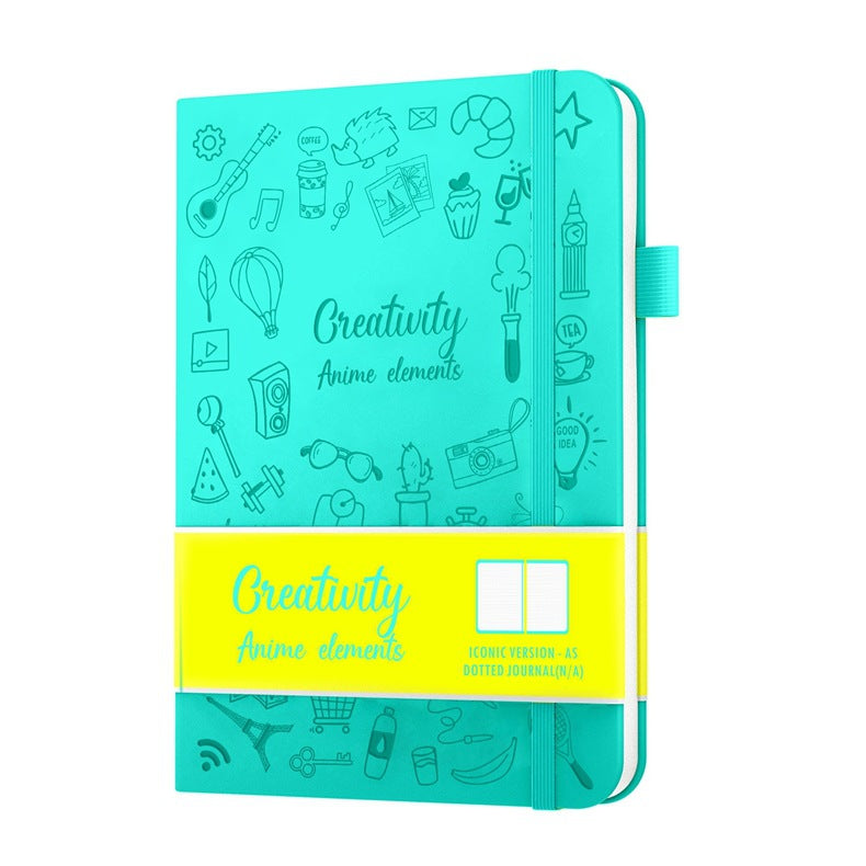 Wholesale Paper A5 Dual Color Ribbon Notebook