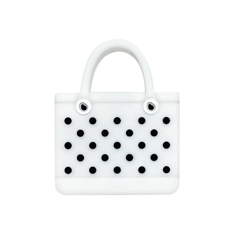 Wholesale 10pcs  Artificial Beach Bag Small Pendant DIY  Focal Beads