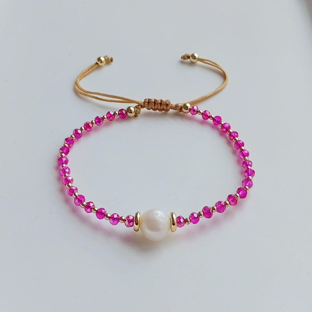 Wholesale Crystal Pearl Bracelet