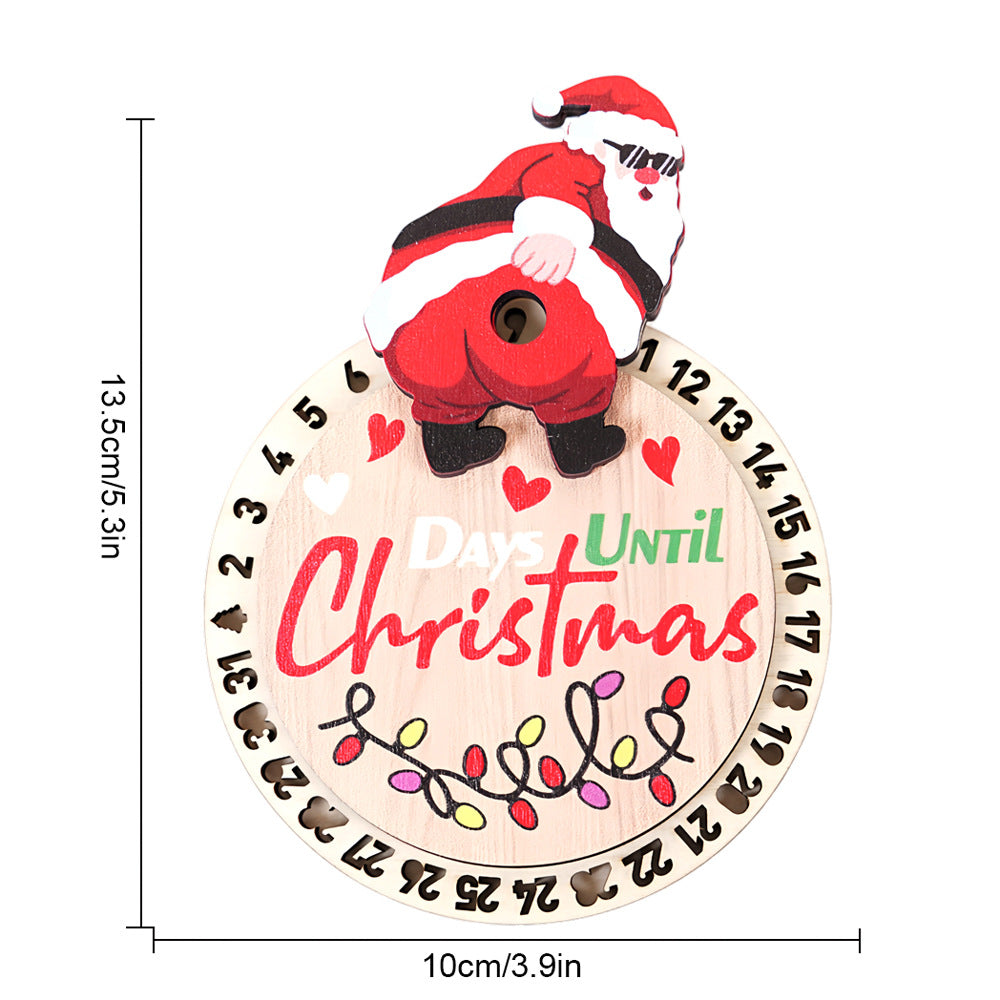 Wholesale Christmas 3D Countdown Photo Frame Magnetic Fridge Magnet