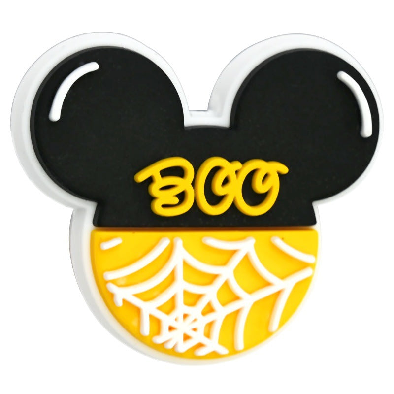 Wholesale  Random 100pcs/pack  Colorful Cartoon Series Soft Rubber Beads