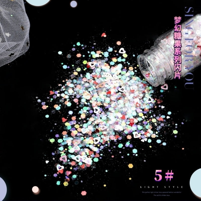 Wholesale DIY Crystal Dropper, Dreamy Mixed Dropper Material, Quicksand Oil Filling Material