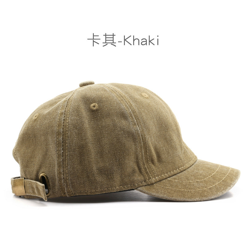 Wholesale Solid Color Light Plate Short Brim Outdoor Sports Baseball Cap