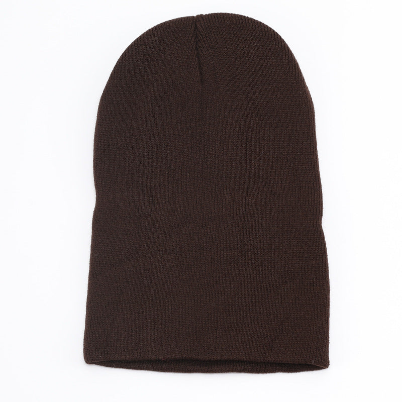 Wholesale Solid Colored Wool Knitted Hats