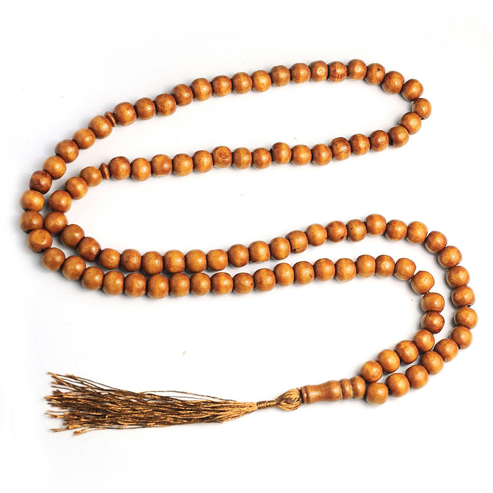 Wholesale Handmade Wooden 99 Bead Middle Eastern Tassel Prayer Beads Gift Resale