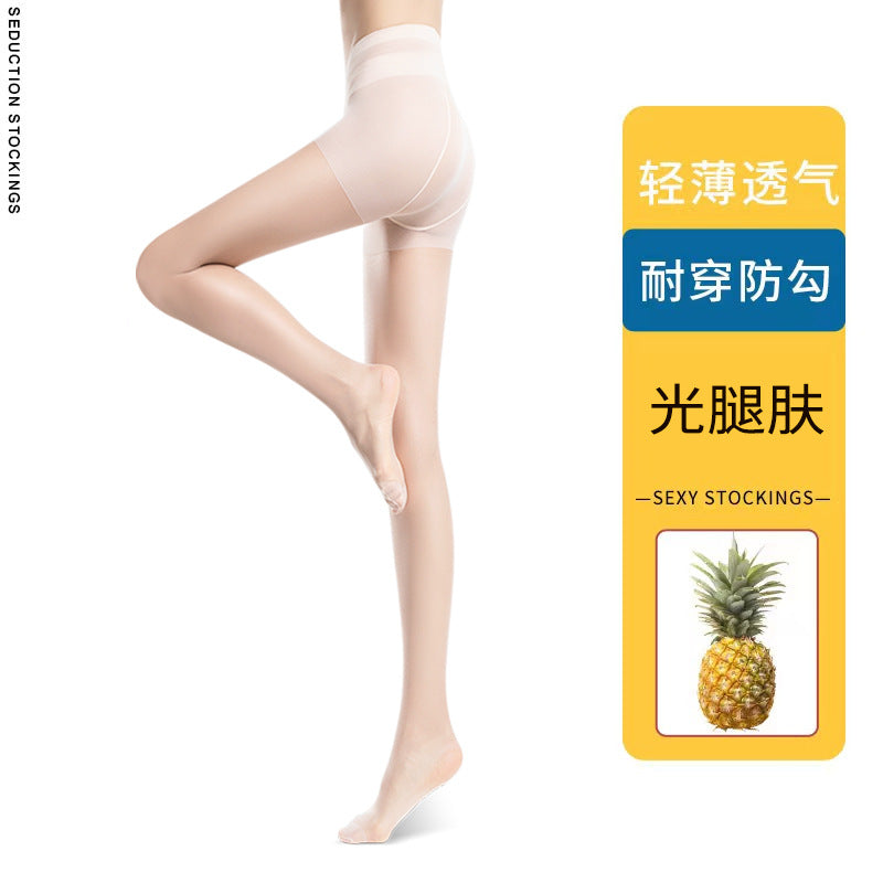 Wholesale Ultra-thin Anti-seizure Summer Flesh-colored Black Stockings