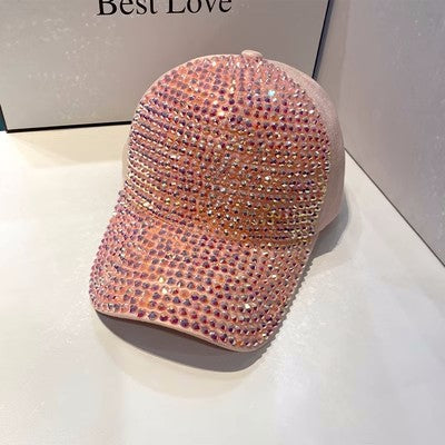 Wholesale Full Diamond Cotton Baseball Caps