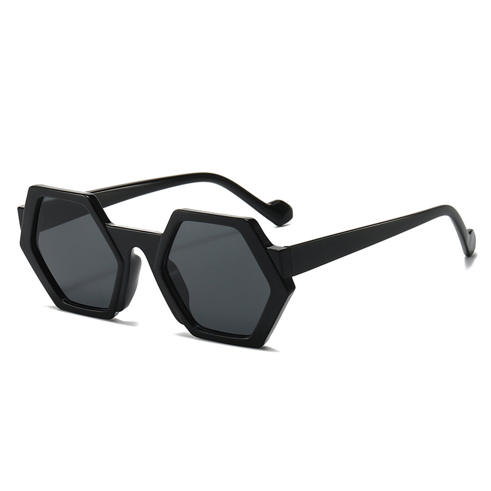 Wholesale Fashionable Polygonal Versatile Men's and Women's Modern Sunglasses