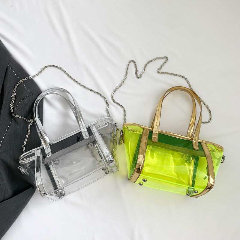 Paquete transparente de gelatina de PVC al por mayor