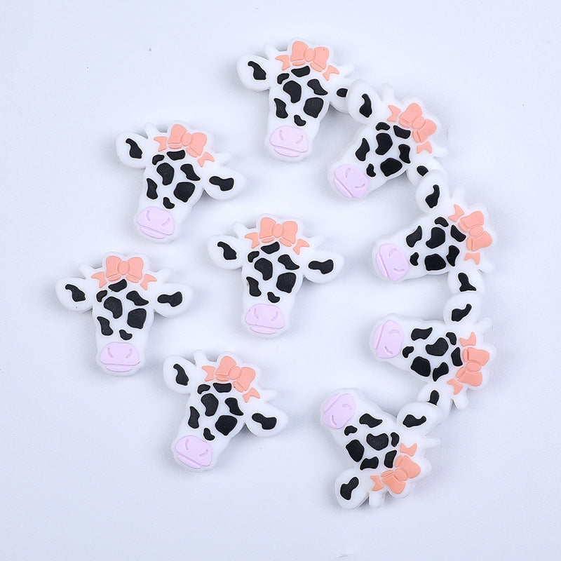 Wholesale 20pcs of Silicone Beads for Dairy Cows