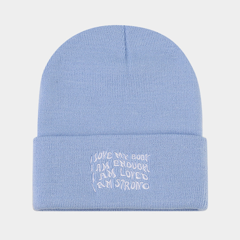 Wholesale Winter Beanie Embroidered Knitted Hat