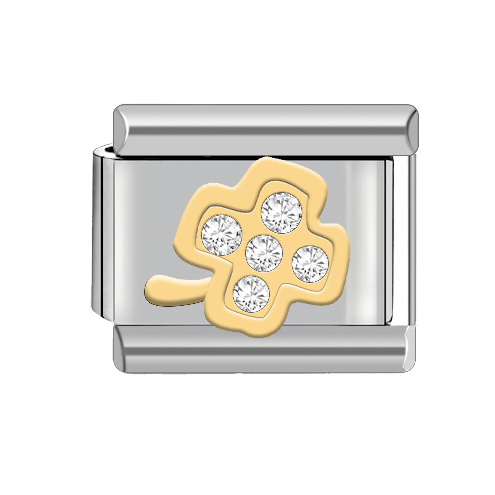 Wholesale Italian Charm Bracelet 9mm DIY Spliced Detachable Cute Pattern Combination Bracelet