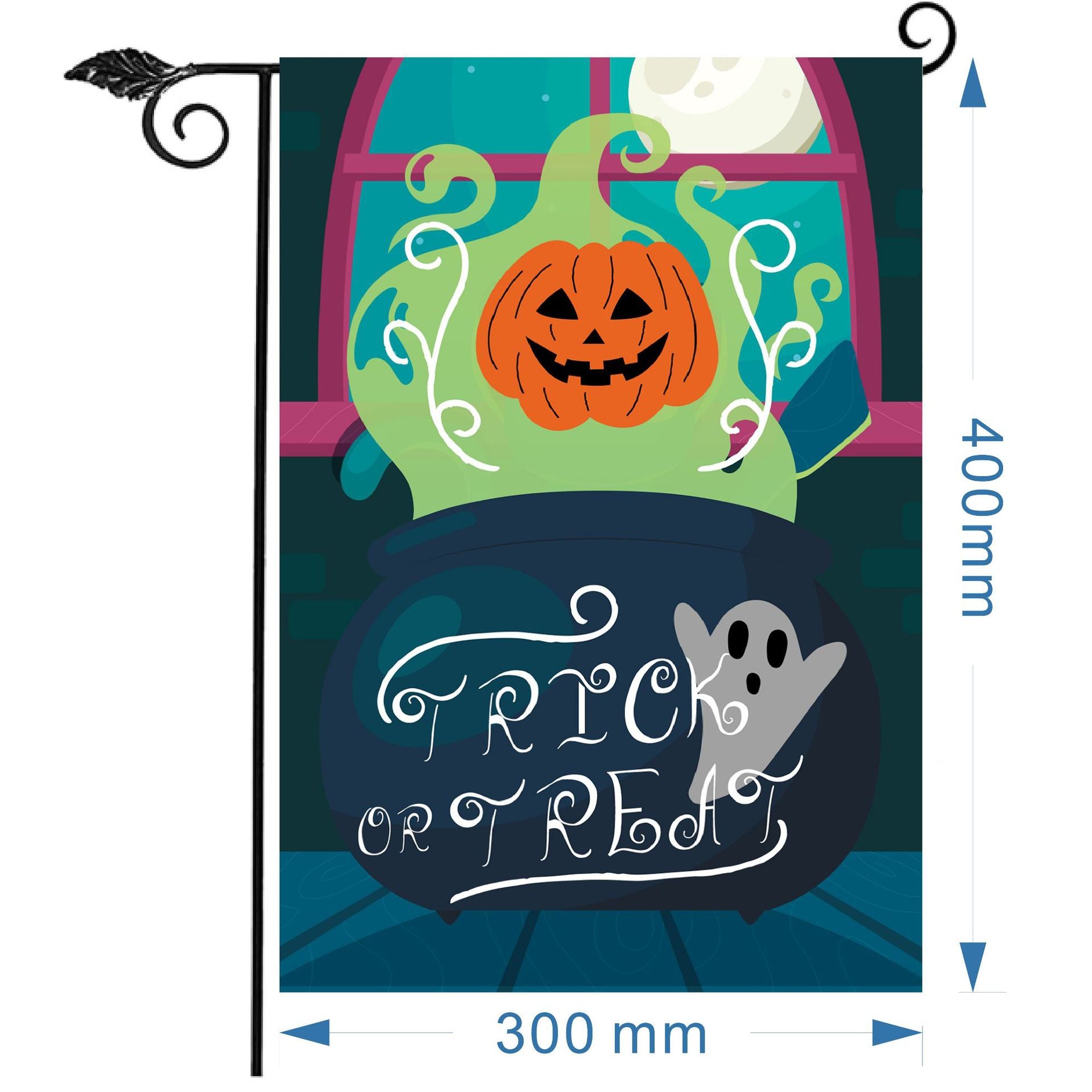 Wholesale Christmas garden flag linen print outdoor small flag yard decoration flag