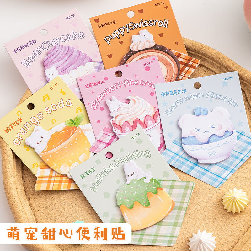 Wholesale Alien cartoon cute pet sweetheart sticky notes