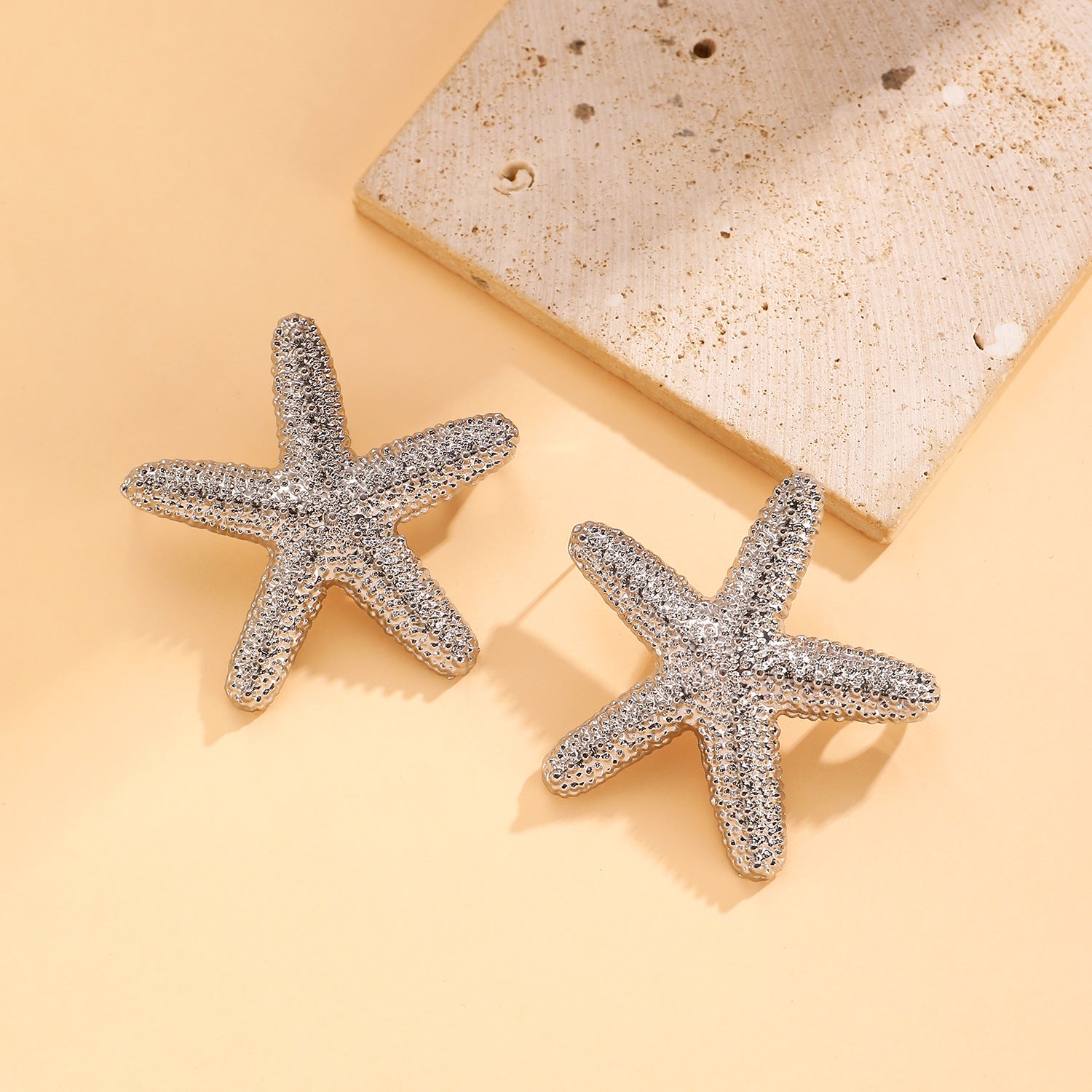 Wholesale Summer Retro Ocean Earrings Starfish Pendant