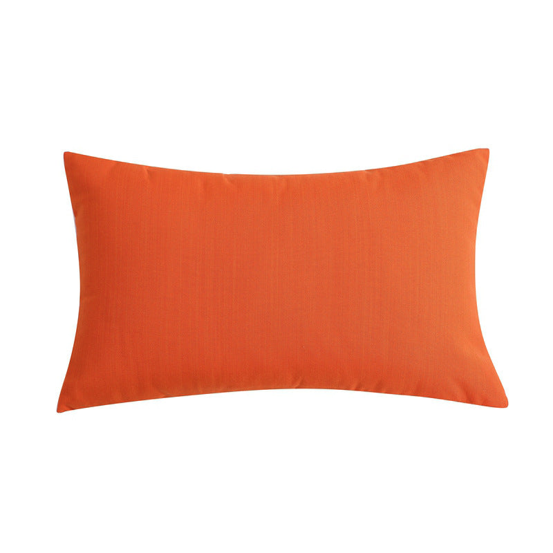 Wholesale  Pillowcase Solid Color Plaid Without Core Striped Pillowcase