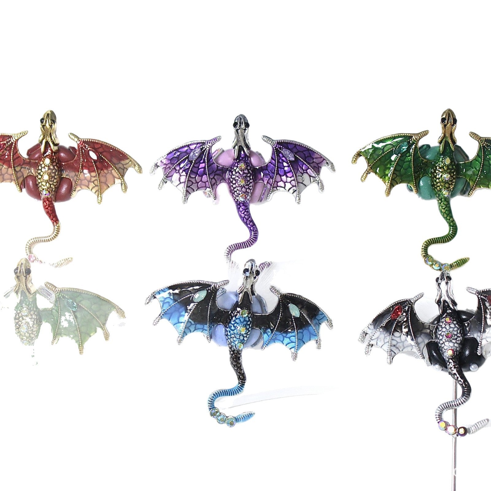 Wholesale Dragon Soft Clay Diamond Animal Accessories Beads