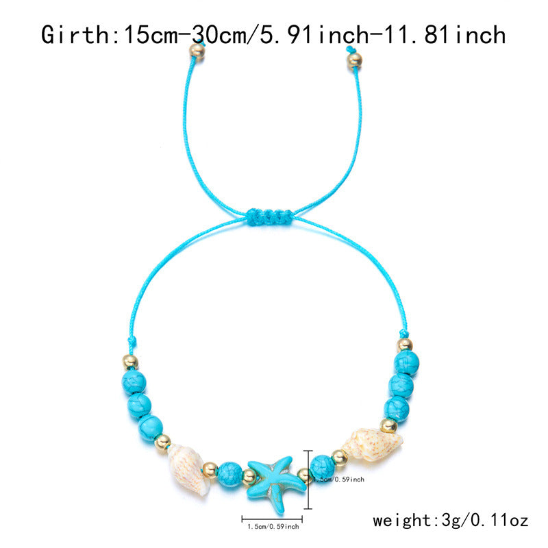 Wholesale Ocean Collection Bohemian Handwoven Bracelet