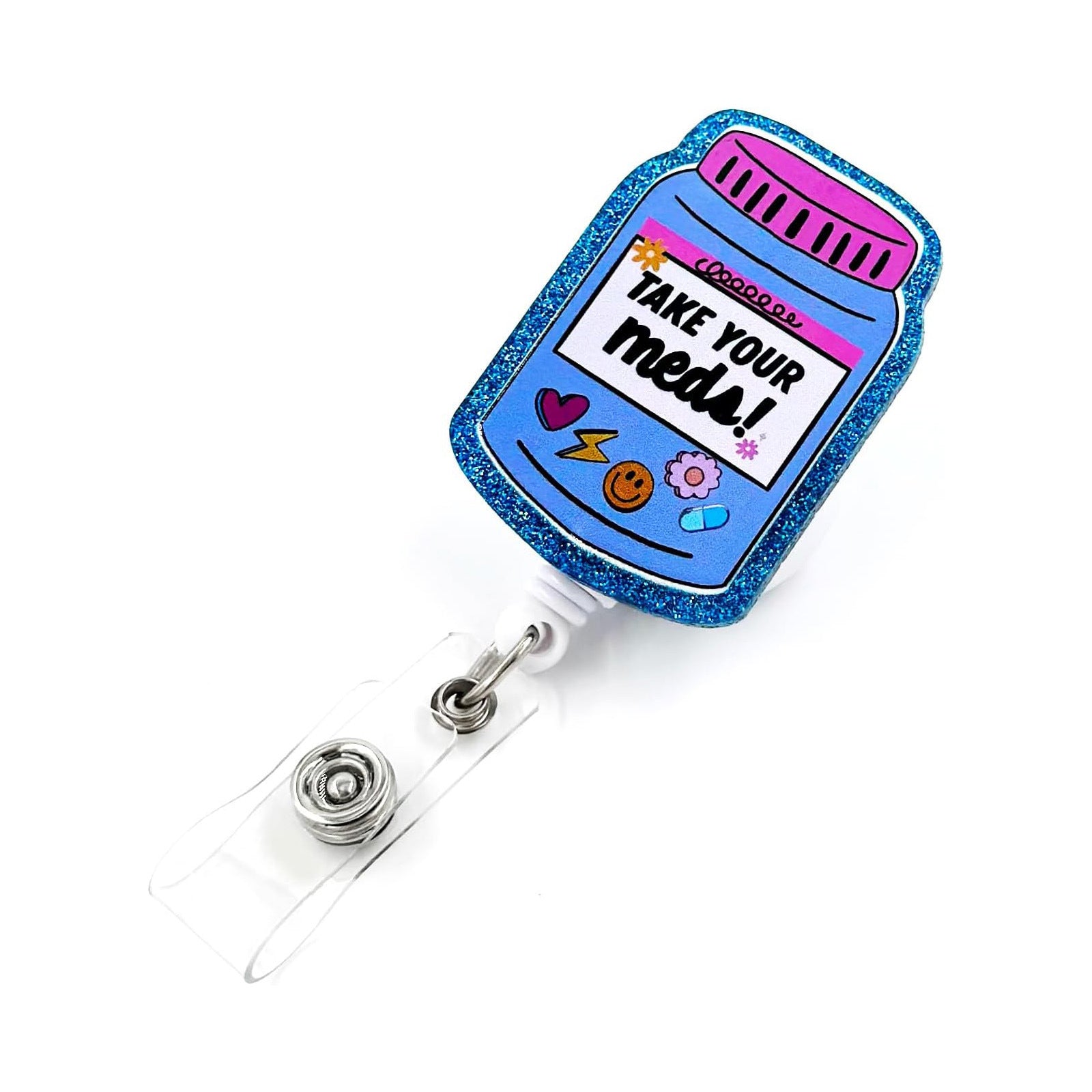 Wholesale Kittens, Cows, Ghosts, Acrylic Badges, Scroll Extendable Keychains