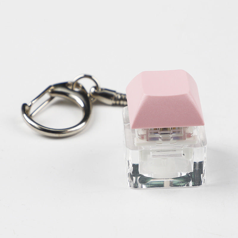 Wholesale Acrylic Decompression Mechanical Keyboard Axis Tester Fidget Keychains