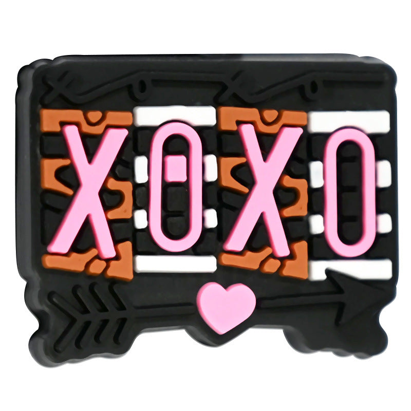 Wholesale  Random  100pcs/pack Valentine' s Day Beads Focal Beads