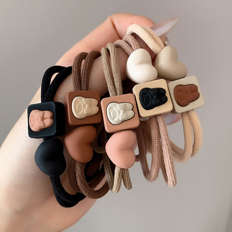 Wholesale Rubber Band Headband, High Ponytail Temperament, Caring, Simple, High Elasticity, Durable Headband