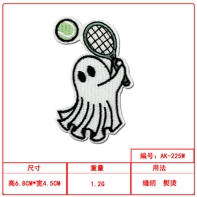 Wholesale Ghost Witch Embroidered Patch