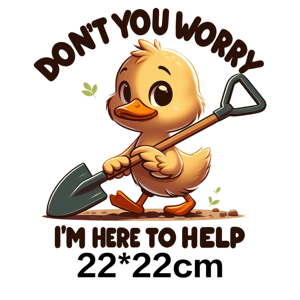 Wholesale 10pcs Various styles of ducklings UV DTF Ready to Press Transfers Wraps