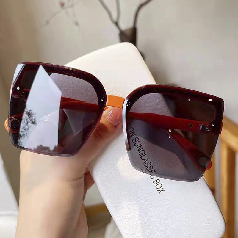 Wholesale Square Frameless PC Sunglasses