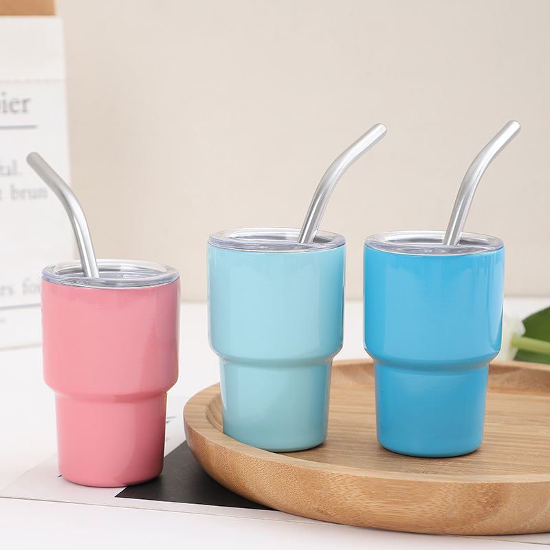 Wholesale Tumbler 2oz Small Capacity Stainless Steel 304 Solid Color Coffee Cup Mini Ice Bullies Cup