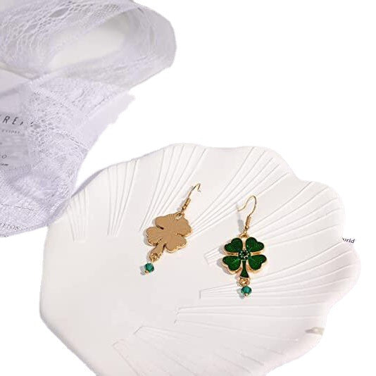 Wholesale Santa para festival clover niche high Sense Creative Festival earrings