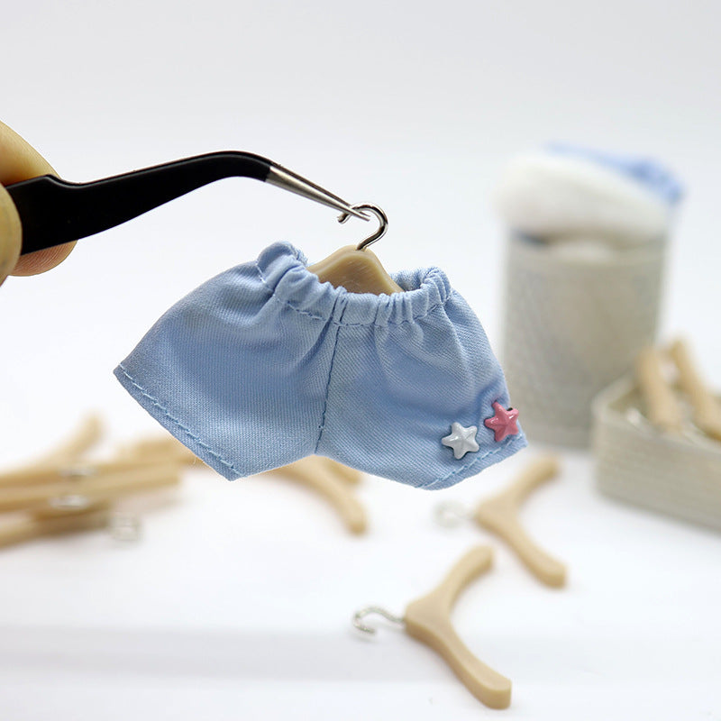 Wholesale 5pcs Mini children' s clothing rack Doll Accessories