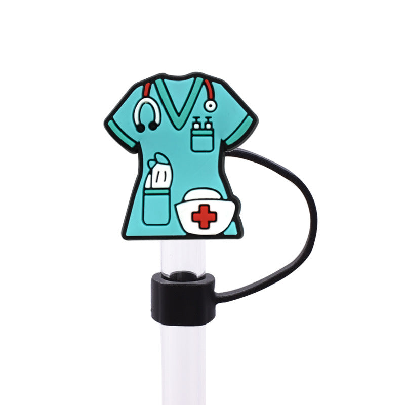 Wholesale  Random 100pcs/pack    Medical dust plug  straw cap  Straw Tube Cap