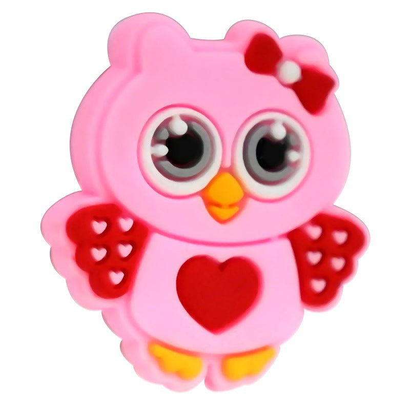 Wholesale Random 100pcs/pack  Cute Cartoon Animal Series Beads  Focal Beads